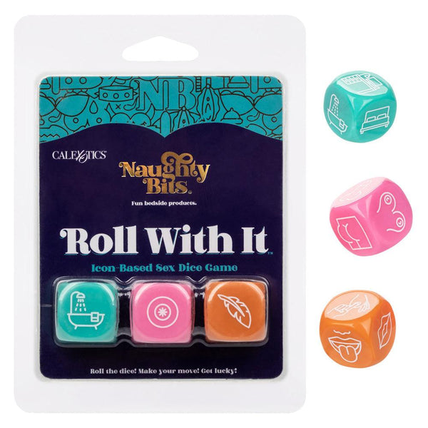 Naughty Bits Roll With It Icon Sex Dice - Smoosh