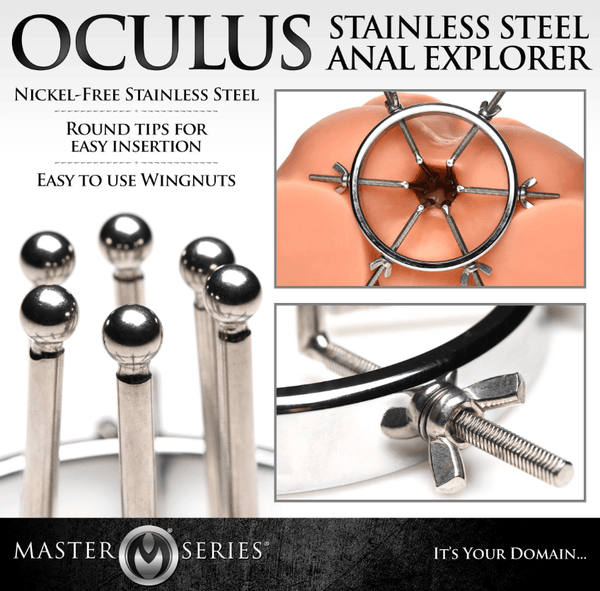 Oculus Stainless Steel Anal Explorer - Smoosh