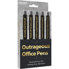 Outrageous Office Pens - 5pk - Smoosh