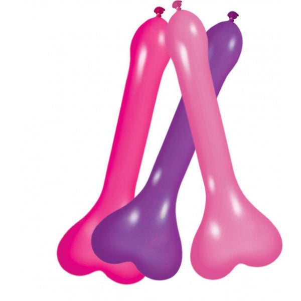 Pecker Party Balloons - Assorted Colours - Smoosh