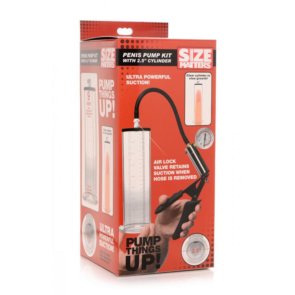 Penis Pump Kit with 2.50" Cylinder - Smoosh