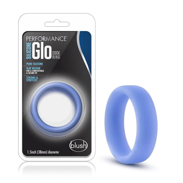 Performance Silicone Glo CRing-Blue Glow - Smoosh