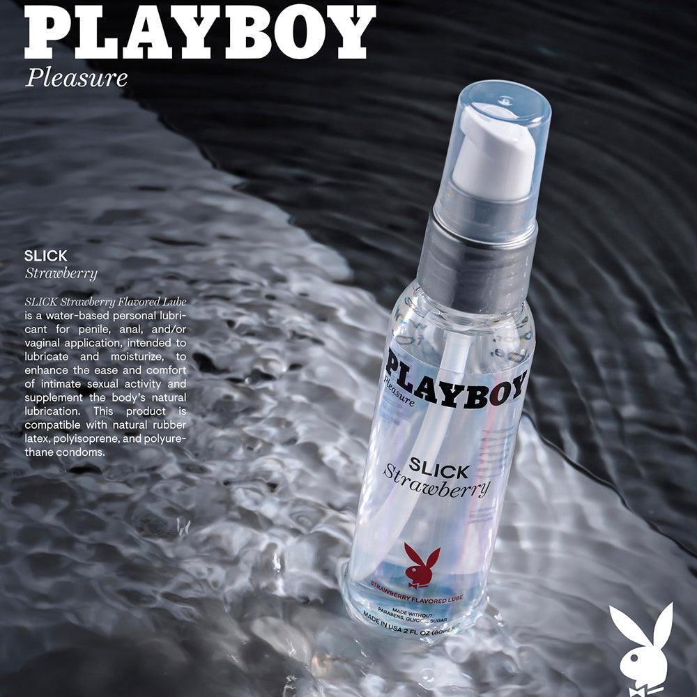 Playboy Slick Flavored - Strawberry 2oz - Smoosh