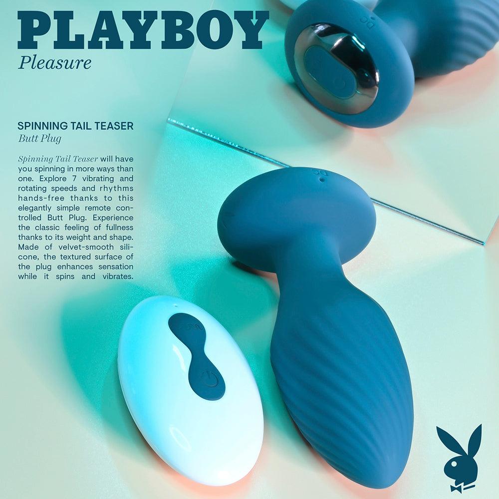 Playboy Spinning Tail Teaser w Remote - Smoosh