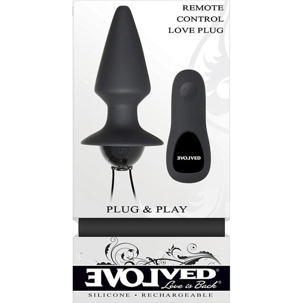 Plug & Play w Remote Control Butt plug * - Smoosh