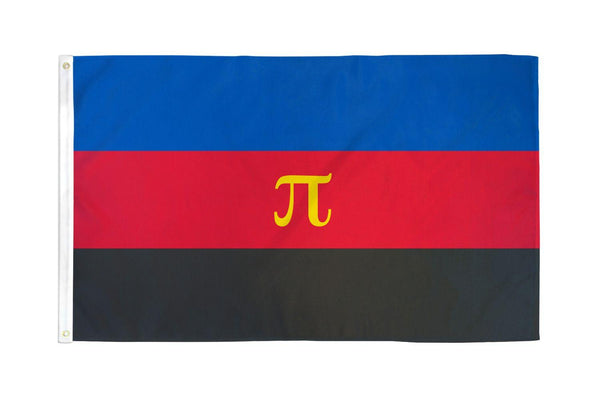 Polyamory Flag 3' X 5' Polyester - Smoosh