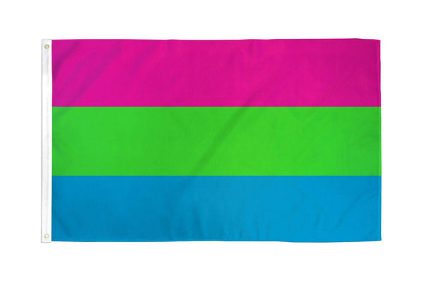 Polysexual Flag 3' X 5' Polyester - Smoosh