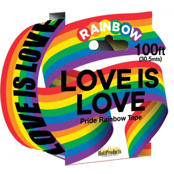 Pride Rainbow Tape 100 ft (Love Is Love) - Smoosh