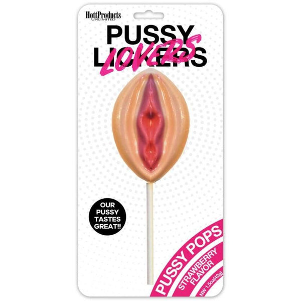 Pussy Lickers Pussy Pop - Strawberry - Smoosh