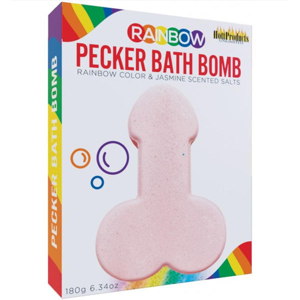 RAINBOW Pecker Bath Bomb - Smoosh