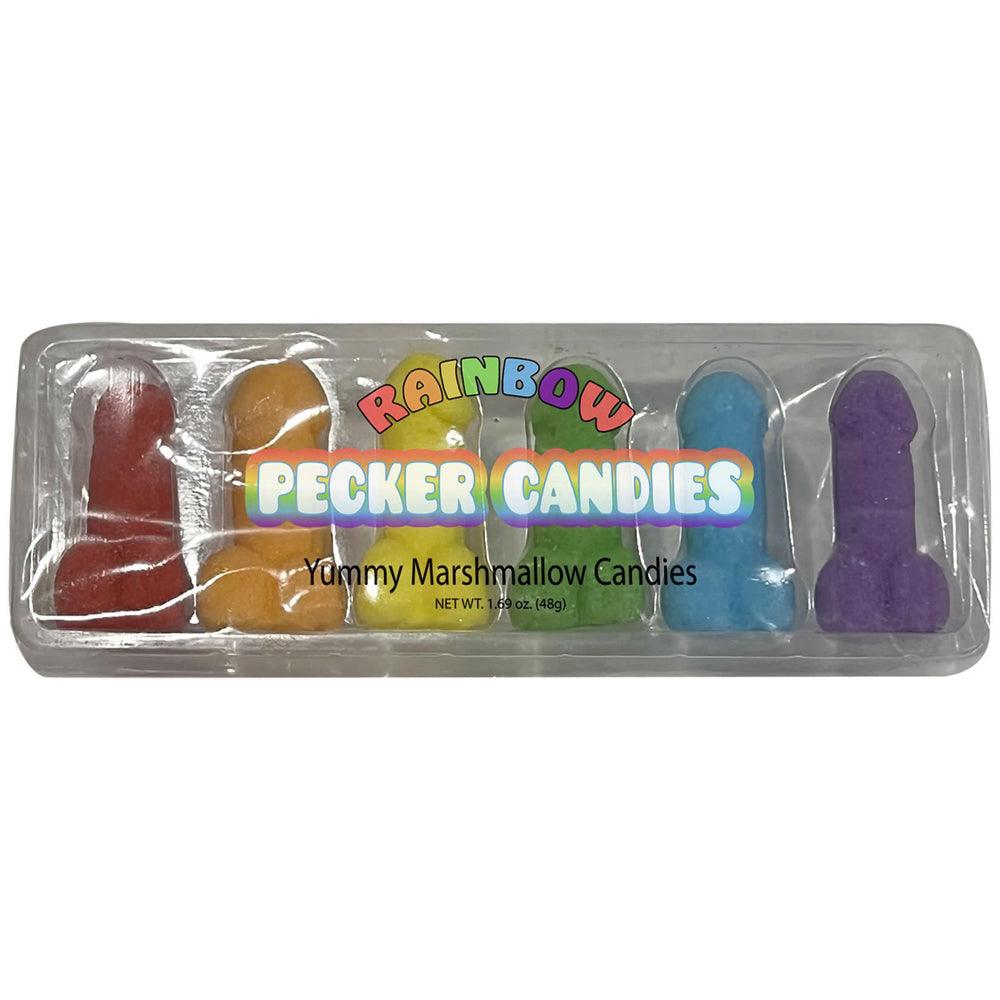 Rainbow Pecker Marshmellow Candies - Smoosh