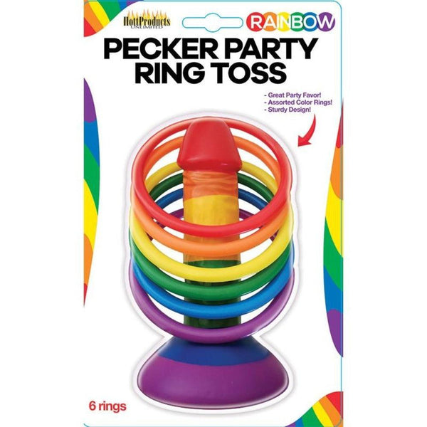 Rainbow Pecker Party C Ring Toss - Smoosh