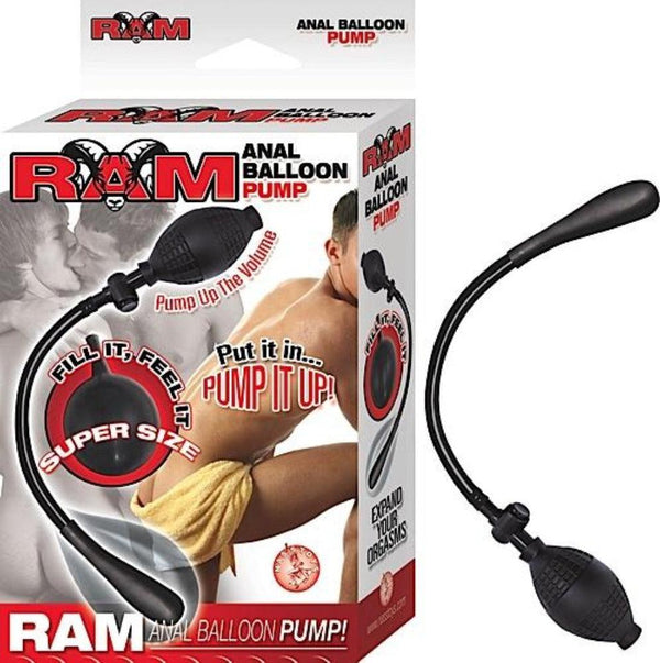 RAM Anal Balloon Pump - Black - Smoosh
