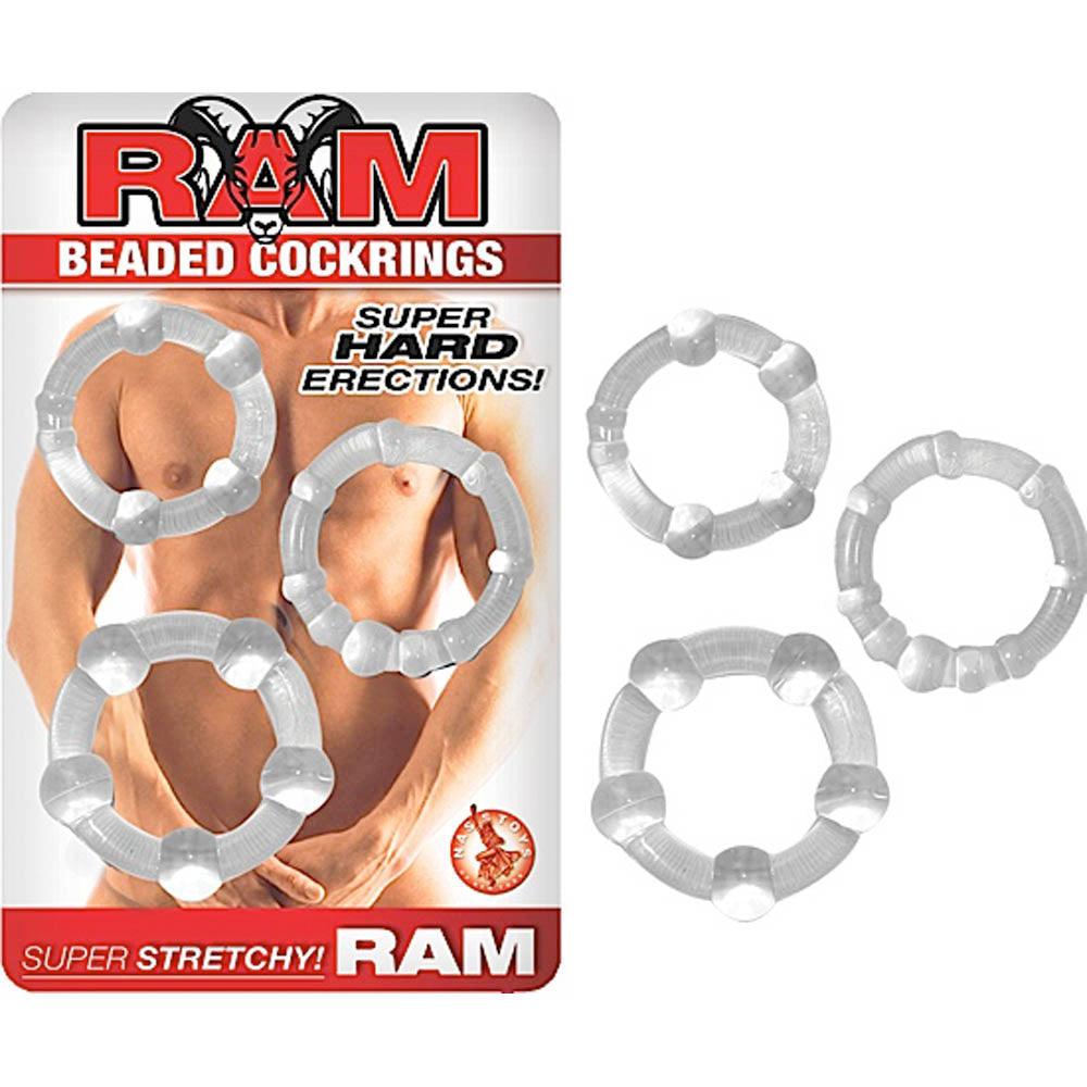 RAM Beaded C Ring - Clear * - Smoosh