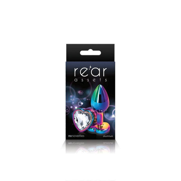 Rear Assets Multicolor Heart Small-Clear - Smoosh