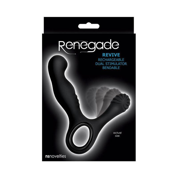 Renegade Revive Prostate Massager -Blk * - Smoosh