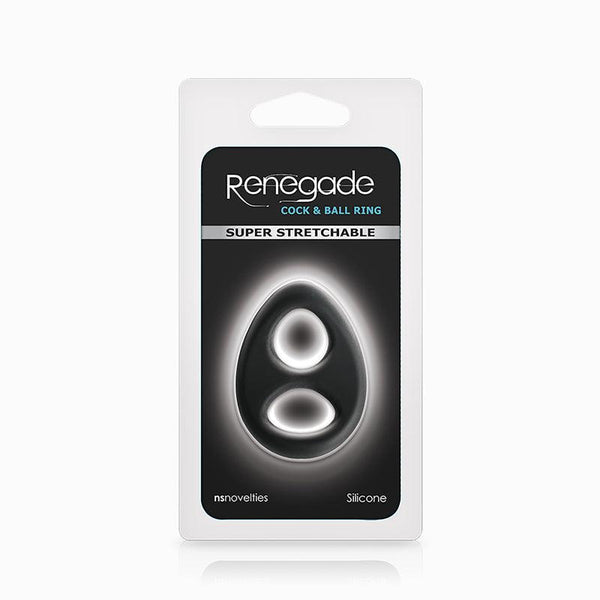 Renegade Romeo Silicone C RING - Blck - Smoosh