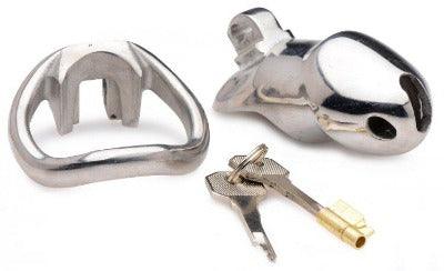Rikers Stainless Lockng Chastity Cage - Smoosh