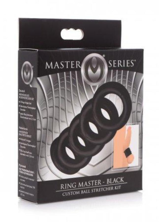 Ring Master Ball Stretcher Kit - Black - Smoosh