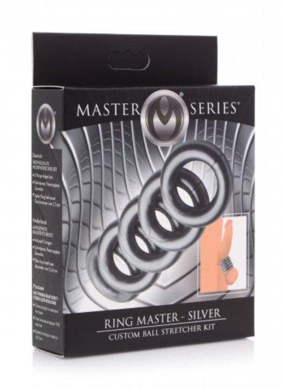 Ring Master Ball Stretcher Kit - Silver - Smoosh