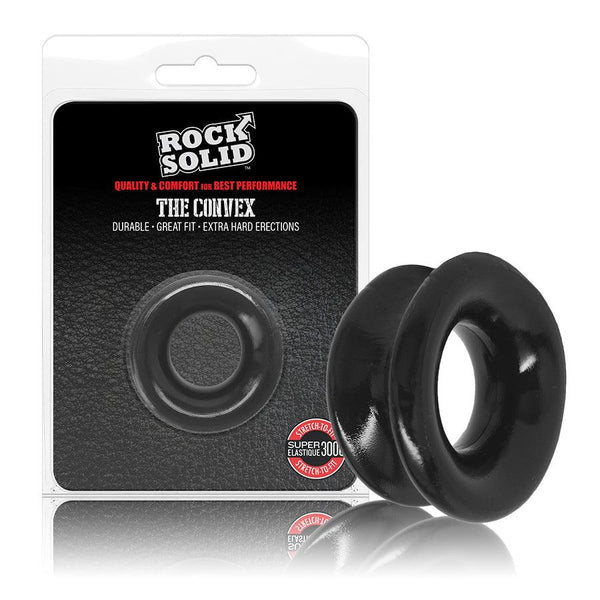 Rock Solid Convex C Ring Black * - Smoosh