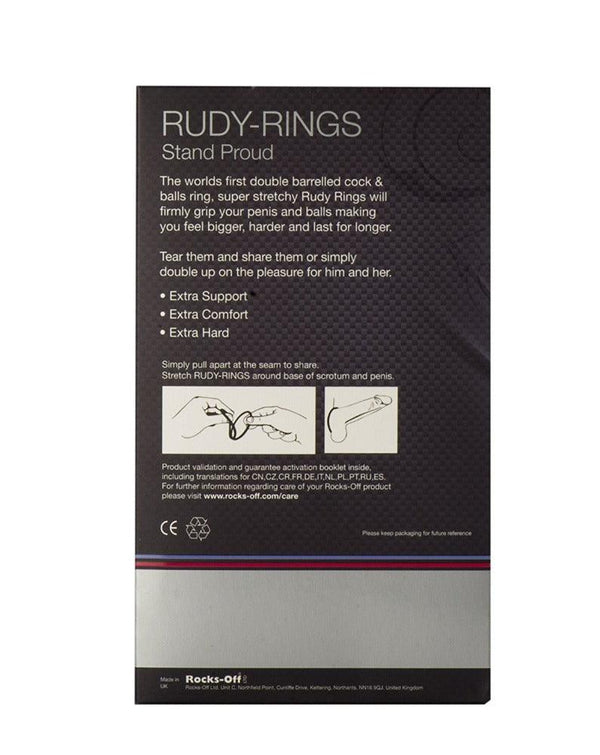 Rudy Ring Tear & Share Small Cock Rings* - Smoosh