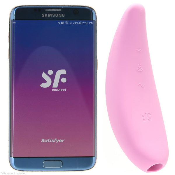 Satisfyer Curvy 3+ Pink **Connect App - Smoosh