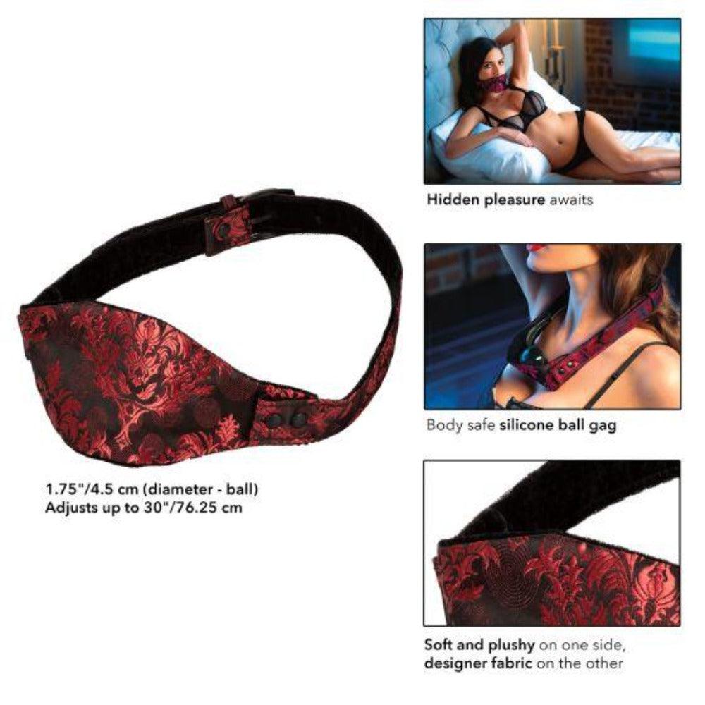 Scandal® Hidden Pleasure Ball Gag * - Smoosh