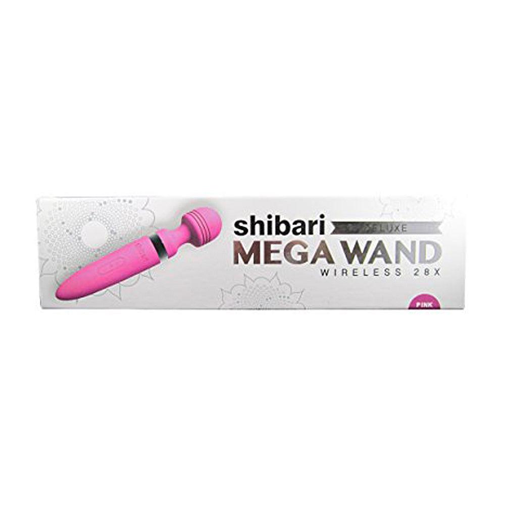 Shibari Mega Wand Wireless 28X - Pink * - Smoosh