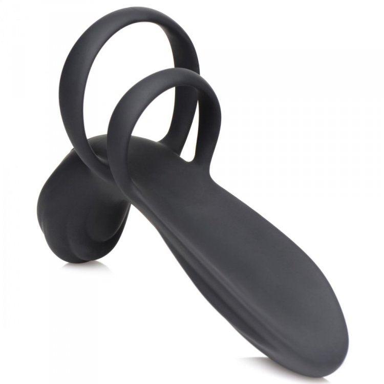 Silicone Vibrating Girth Enhancer w/ R/C - Smoosh