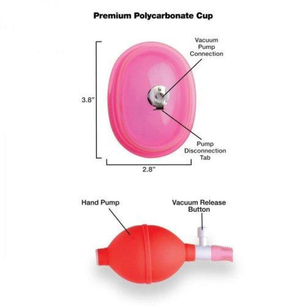 Size Matters Vaginal Pump w 3.8" Sm Cup - Smoosh