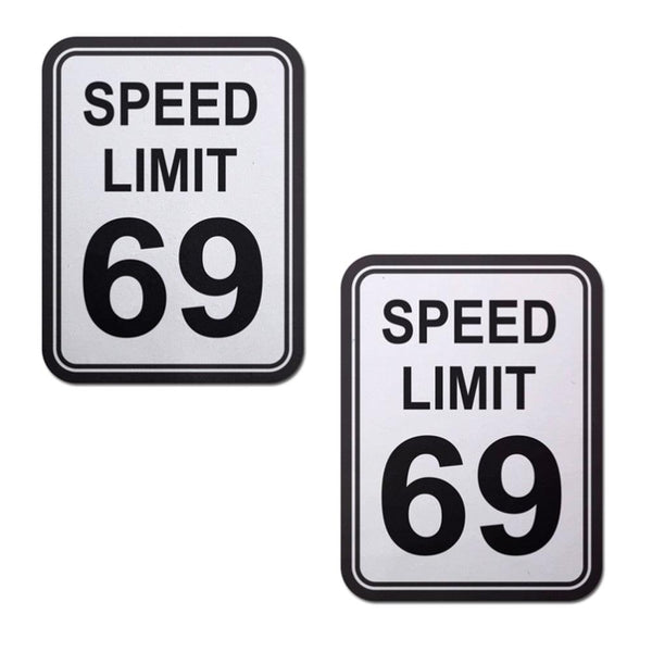 Speed Limit 69 Nipple Pasties - Smoosh