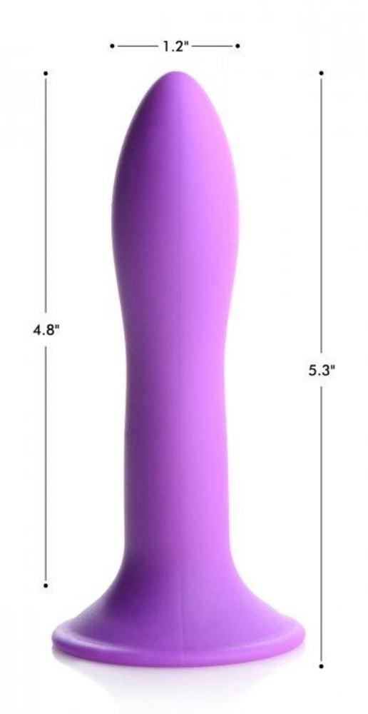 Squeezable Slender Dildo - Purple - Smoosh