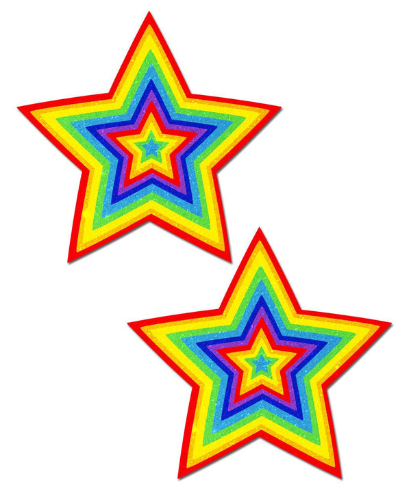 Star Pastease Velvet Rainbow Pumping - Smoosh