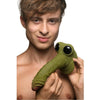 Swamp Monster Green Scaly Silicone Dildo - Smoosh