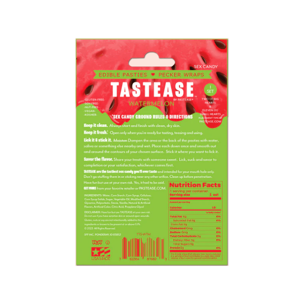 Tastease: Edible Pasties - Watermelon - Smoosh