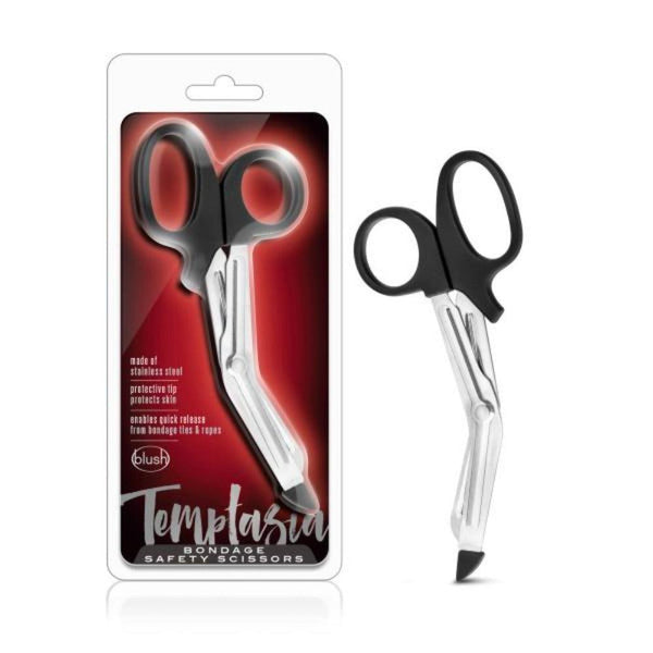 Temptasia - Safety Scissors - Black - Smoosh