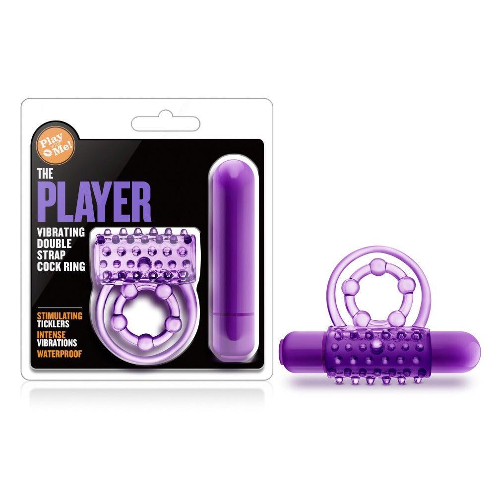 The Player Vibrating Double C-ring - Smoosh