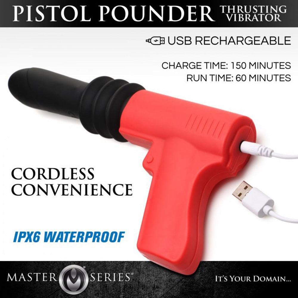 Thrusting Pistola Vibrator - Smoosh