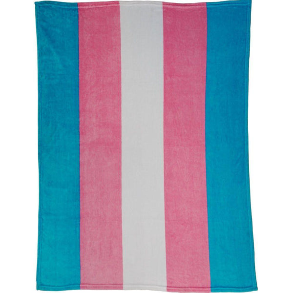 Transgender Polar Fleece Blanket 50"x60" - Smoosh