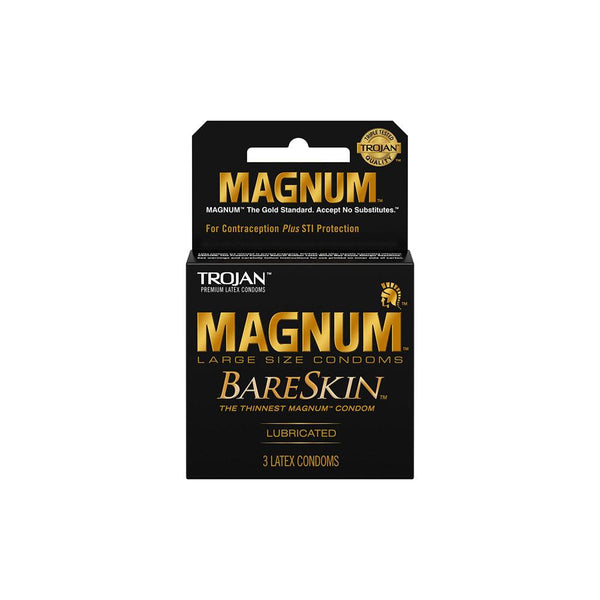 Trojan Magnum Bareskin - 3 pk - Smoosh
