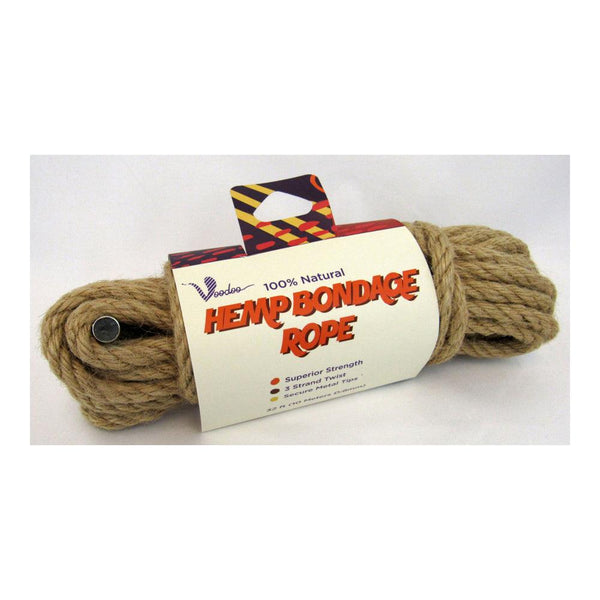 Voodoo Hemp Bondage Rope 32'/10M - Smoosh