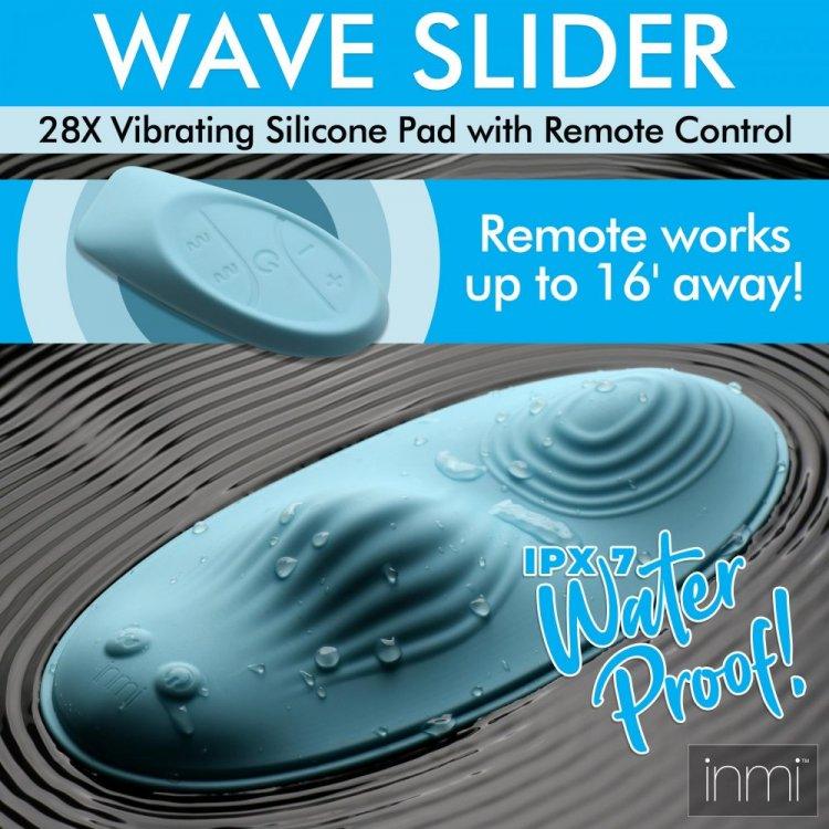 Wave Slider R/C Vibrating Silicone Pad - Smoosh