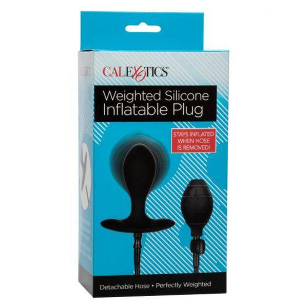 Weighted Silicone Inflatable Plug - Smoosh