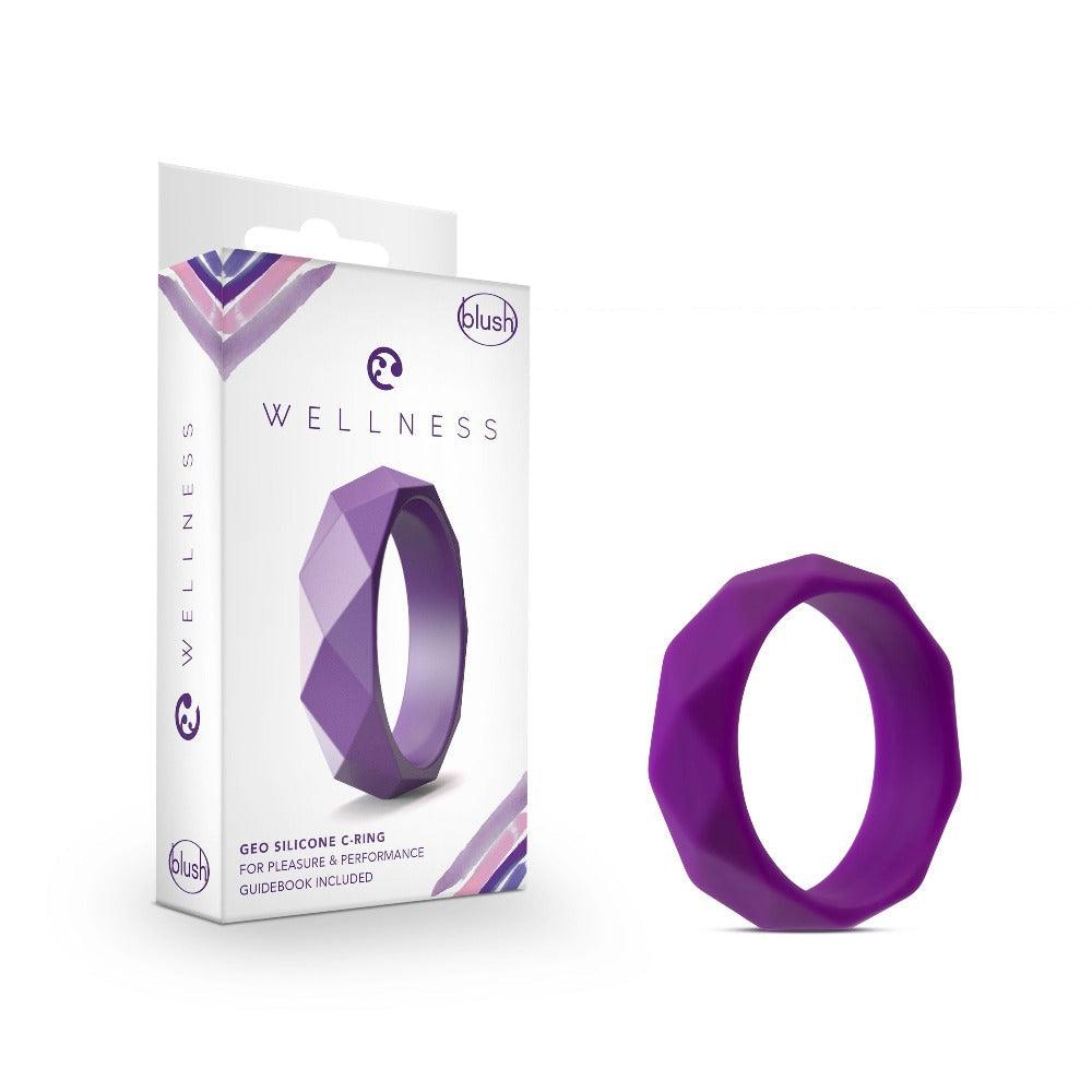 Wellness - Geo C Ring - Purple - Smoosh