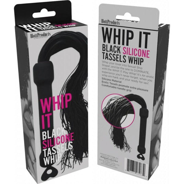 Whip It! Black Tassel Whip - Smoosh