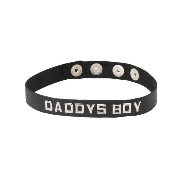 Wordband Collar - DADDYS BOY - Smoosh