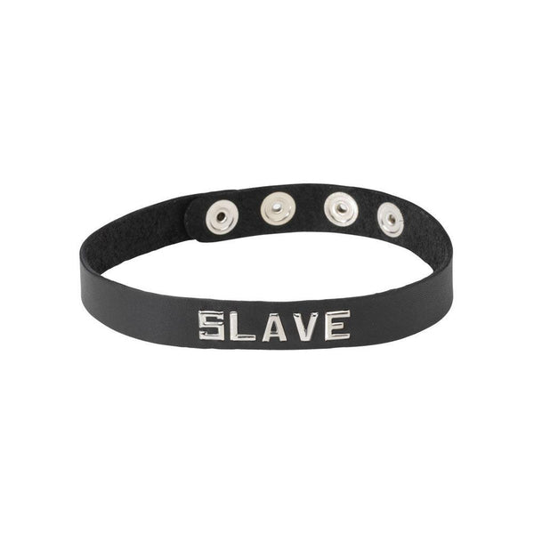 Wordband Collar - SLAVE - Smoosh