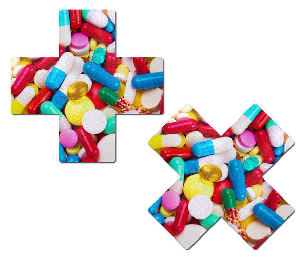 x + Multicolor Prescription Pill Nipple* - Smoosh