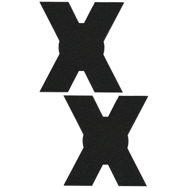 X Pastease Large x - Black - Smoosh